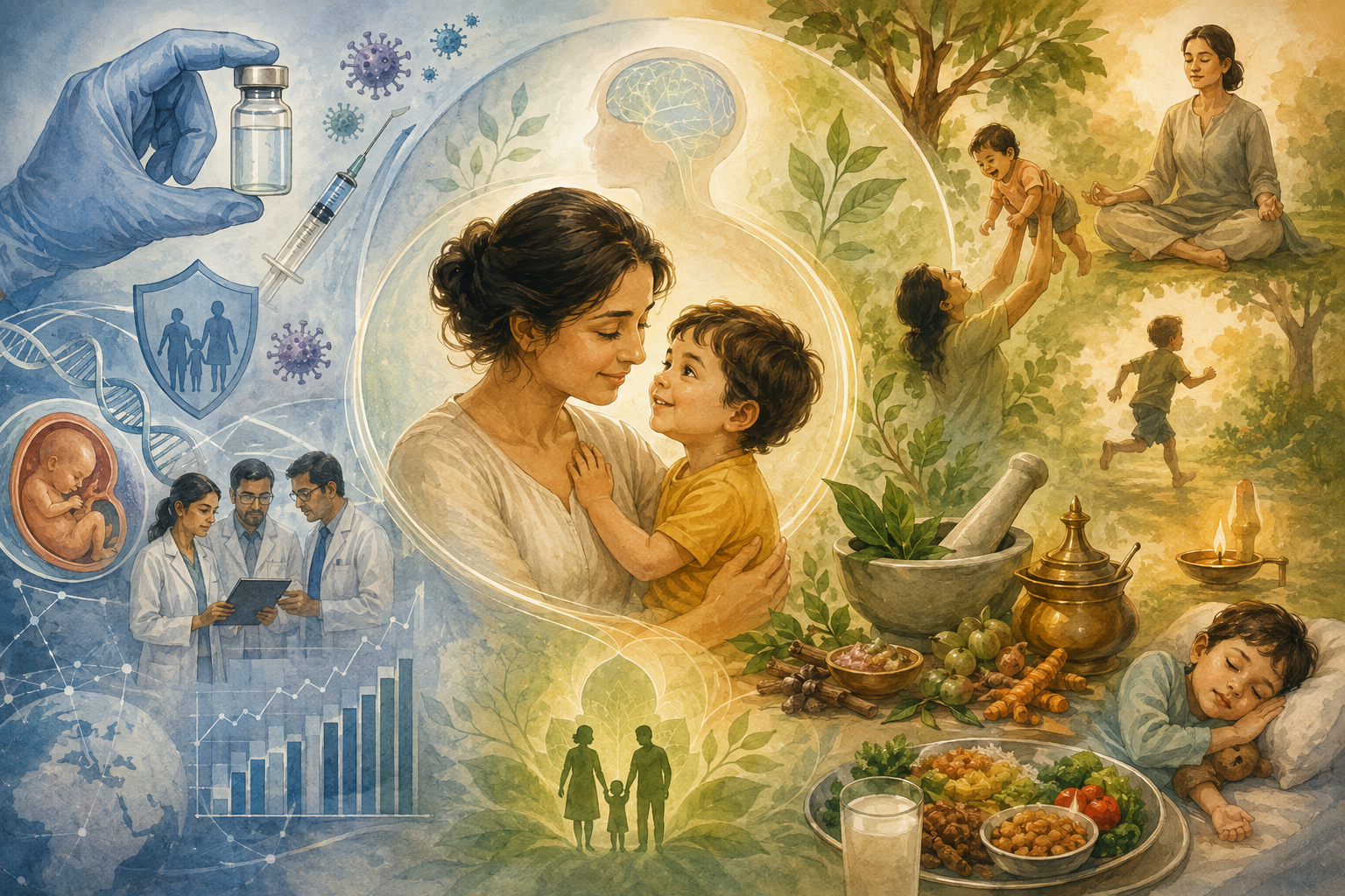 MMR vaccine and autism research findings — Ayurveda and modern medicine perspective