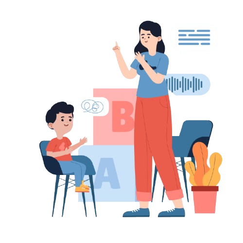 Speech and language therapist working with a child — early intervention for autism, ADHD and speech delay in India